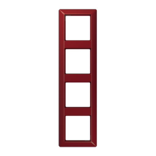 Marco cuáruple AS rojo