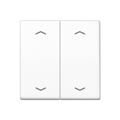 Tecla doble pers. AS blanco alpino