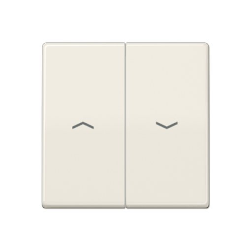 Tecla doble pers. AS blanco marfil