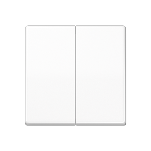 Tecla doble AS blanco alpino