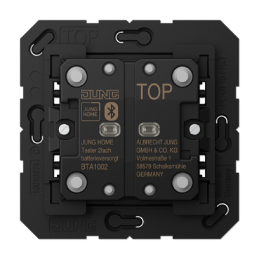 Pulsador JUNG HOME 2 Fases, pilas. A