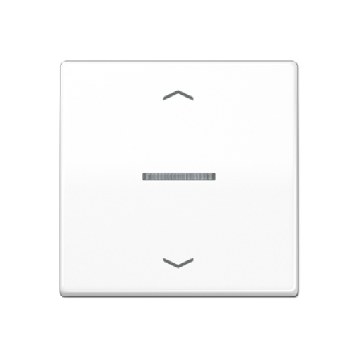 Tecla JUNG HOME pers. 1F A blanco alpino