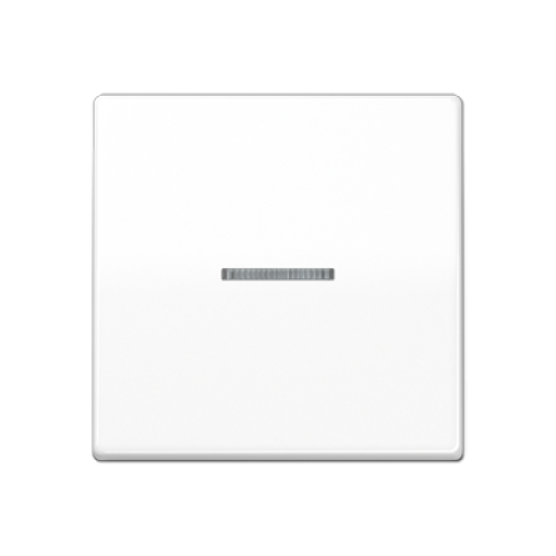 Tecla JUNG HOME 1F. A blanco alpino