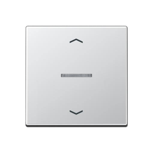 Tecla JUNG HOME pers. 1F A aluminio