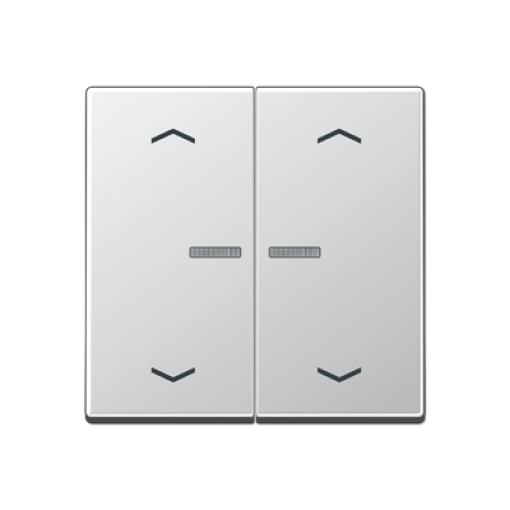 Tecla JUNG HOME pers. 2F A aluminio