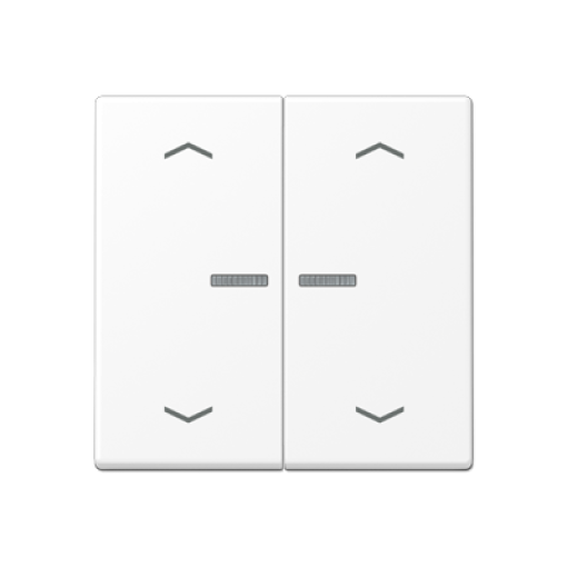 Tecla JUNG HOME pers. 2F A blanco mate