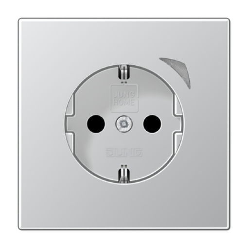 Enchufe SCHUKOJUNG HOME LS aluminio