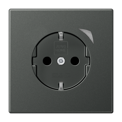 Enchufe JUNG HOME Energy LS antracita