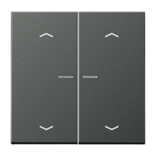 Tecla JUNG HOME pers. 2F LS antracita