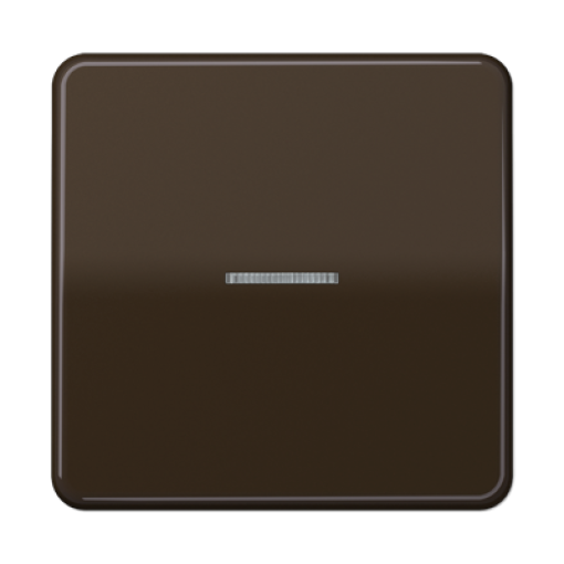 Tecla JUNG HOME 1F. CD marrón