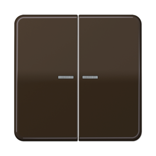 Tecla JUNG HOME 2F. CD marrón