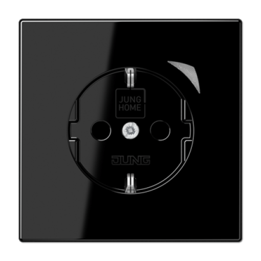 Enchufe SCHUKOJUNG HOME LS negro