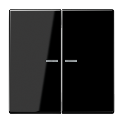 Tecla JUNG HOME 2F. LS negro