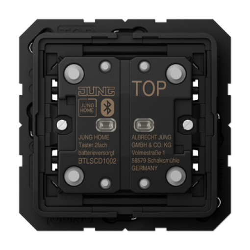 Pulsador JUNG HOME 2 Fases, pilas. LSCD