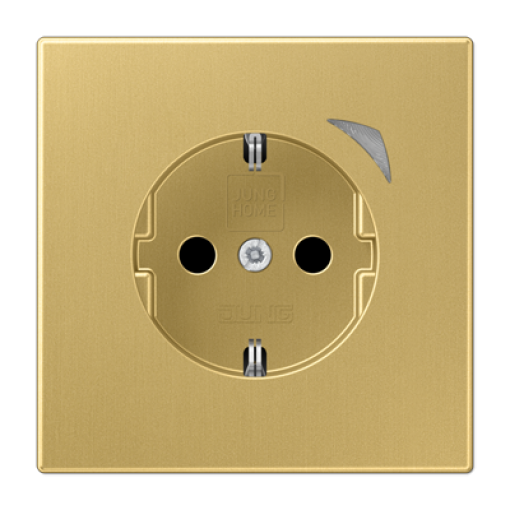 Enchufe JUNG HOME Energy LS latón cl.