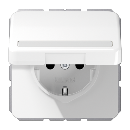 Enchufe SCHUKO t. abatinscr CD bl alpi