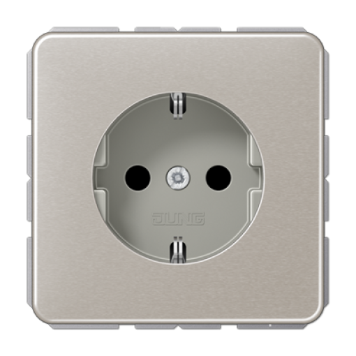 Enchufe SCHUKO prot. contacto CD plati.