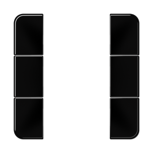 Kit teclas mód. F50 3 fases. CD negro