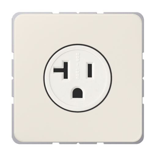 Conector NEMA de EE.UU. CD bl marfil