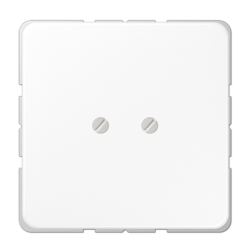 Tapa ciega CD blanco alpino