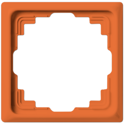 Marco canal cable CD naranja