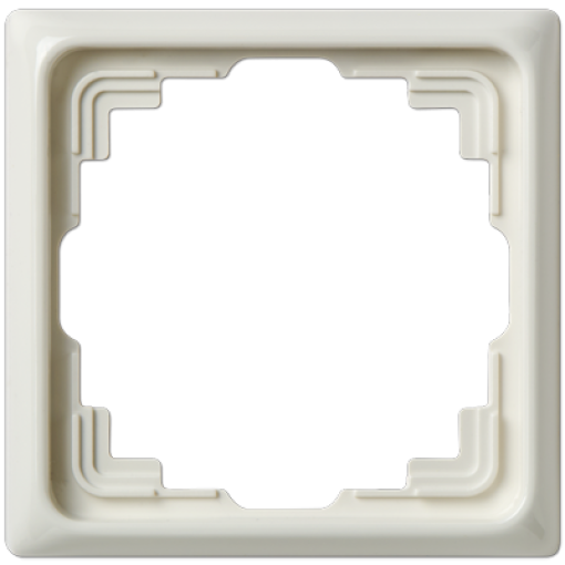 Marco canal cable CD blanco marfil