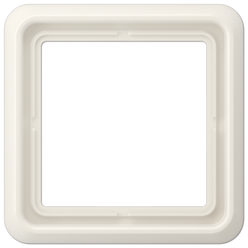 Marco simple CD blanco marfil