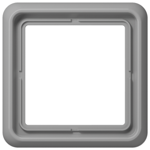 Marco simple CD gris