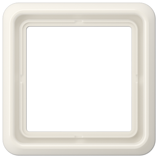 Marco simple CD blanco marfil