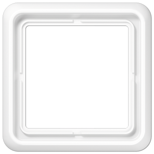 Marco simple CD blanco alpino