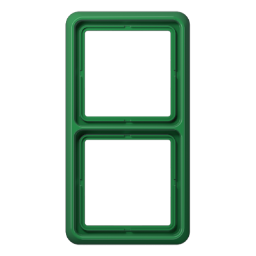 Marco doble CD verde