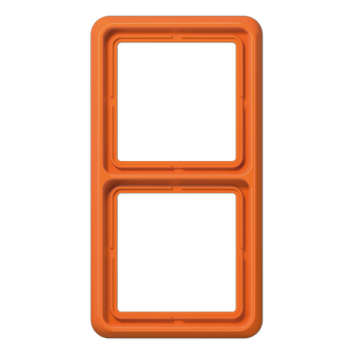 Marco doble CD naranja