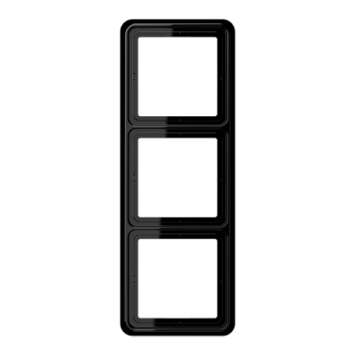Marco triple CD negro