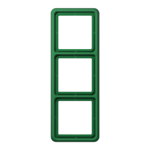 Marco triple CD verde