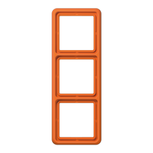 Marco triple CD naranja