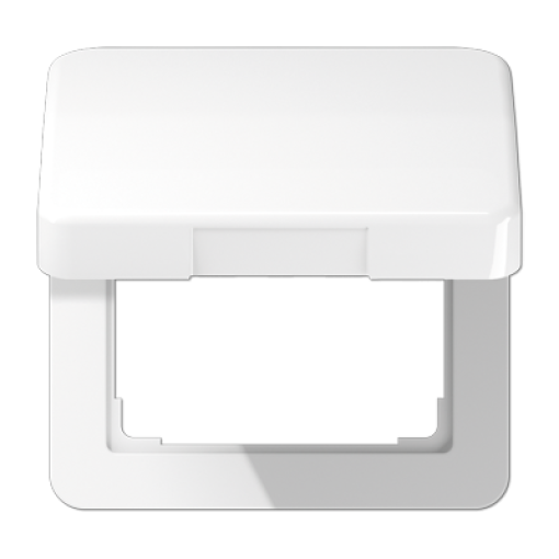 Tapa abatible CD blanco alpino