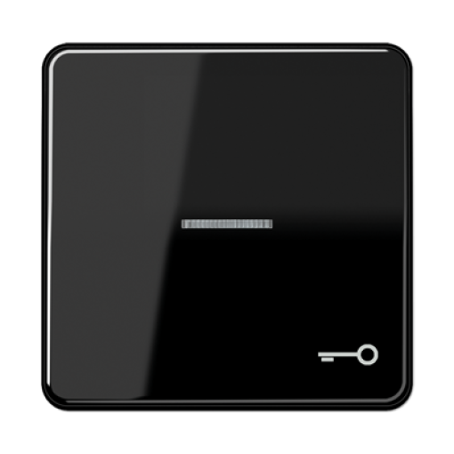 Tecla cvisor simb. puerta CD negro