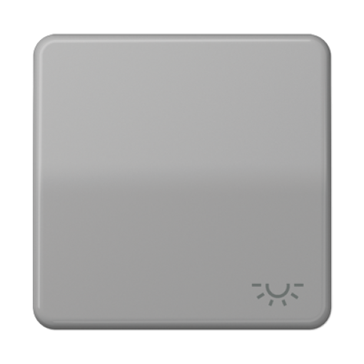 Tecla csimb. luz CD gris