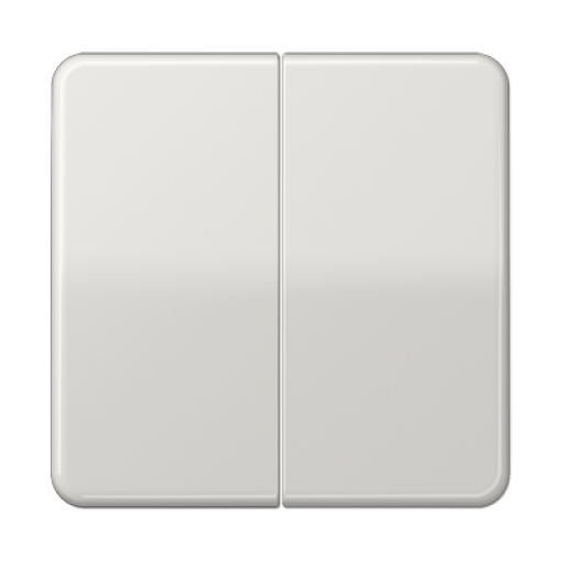 Tecla doble CD gris claro