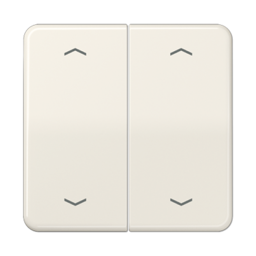 Tecla doble pers. CD blanco marfil