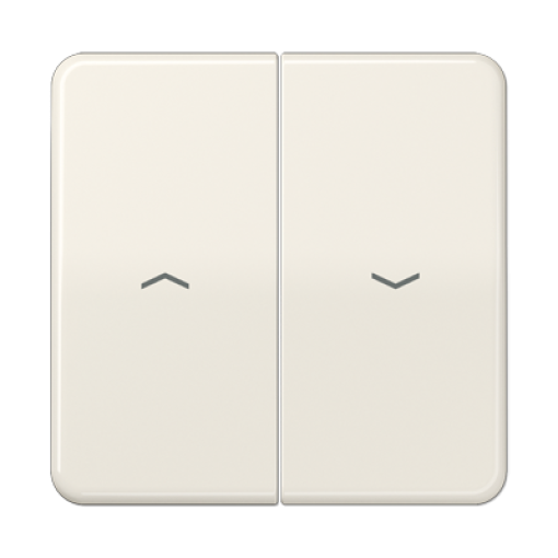 Tecla doble pers. CD blanco marfil