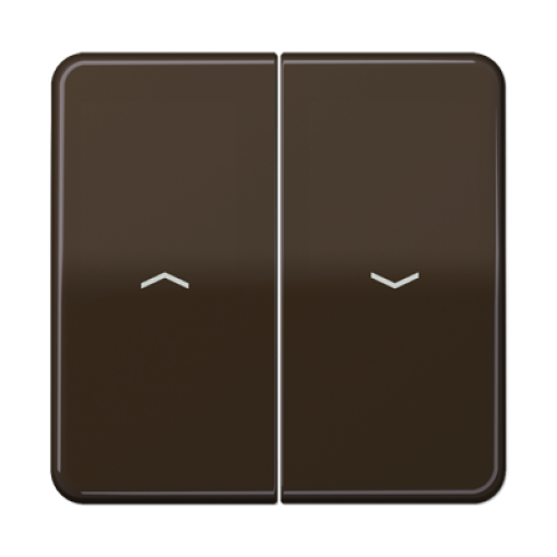 Tecla doble pers. CD marrón