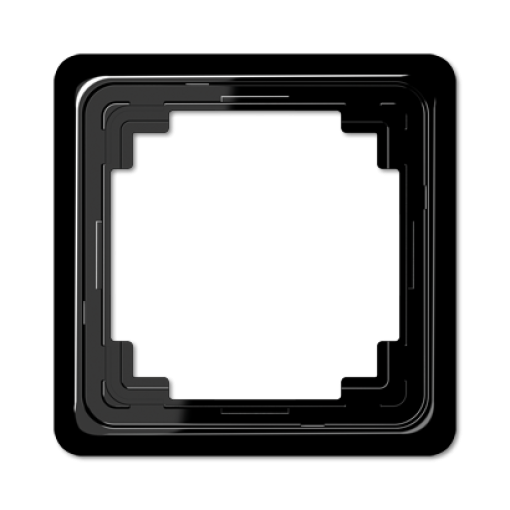 Marco simple CD negro