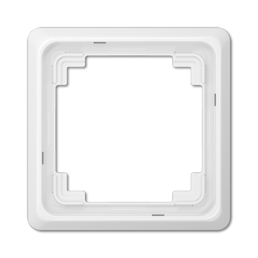 Marco simple CD blanco alpino