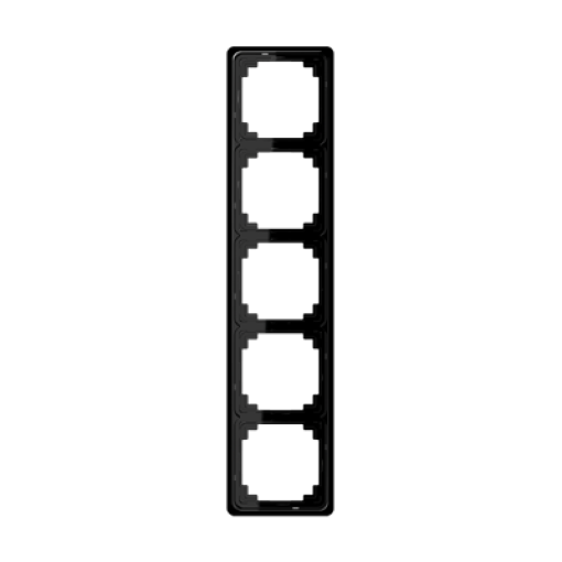 Marco quíntuple CD negro