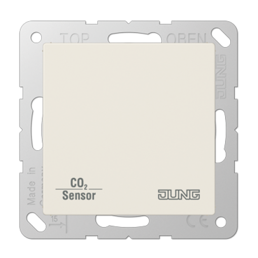 Sensor KNX calidad aire A blanco marfil