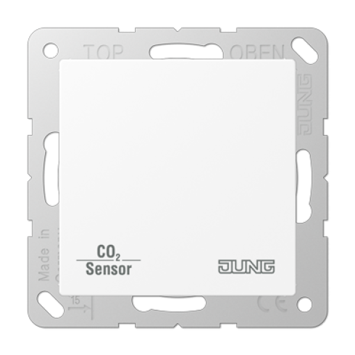 Sensor KNX calidad aire A blanco mate