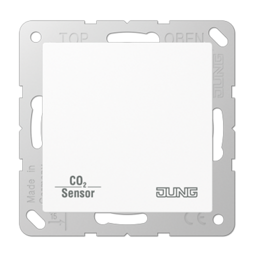 Sensor KNX calidad aire A blanco alpino