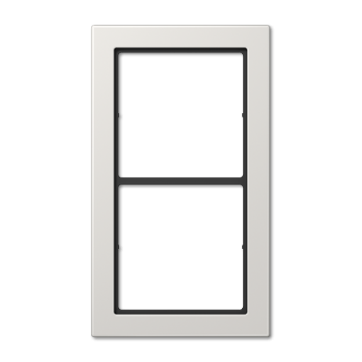 Marco doble FD gris claro