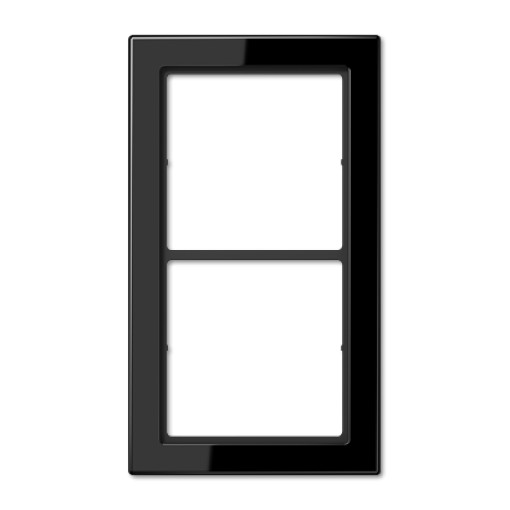 Marco doble FD negro